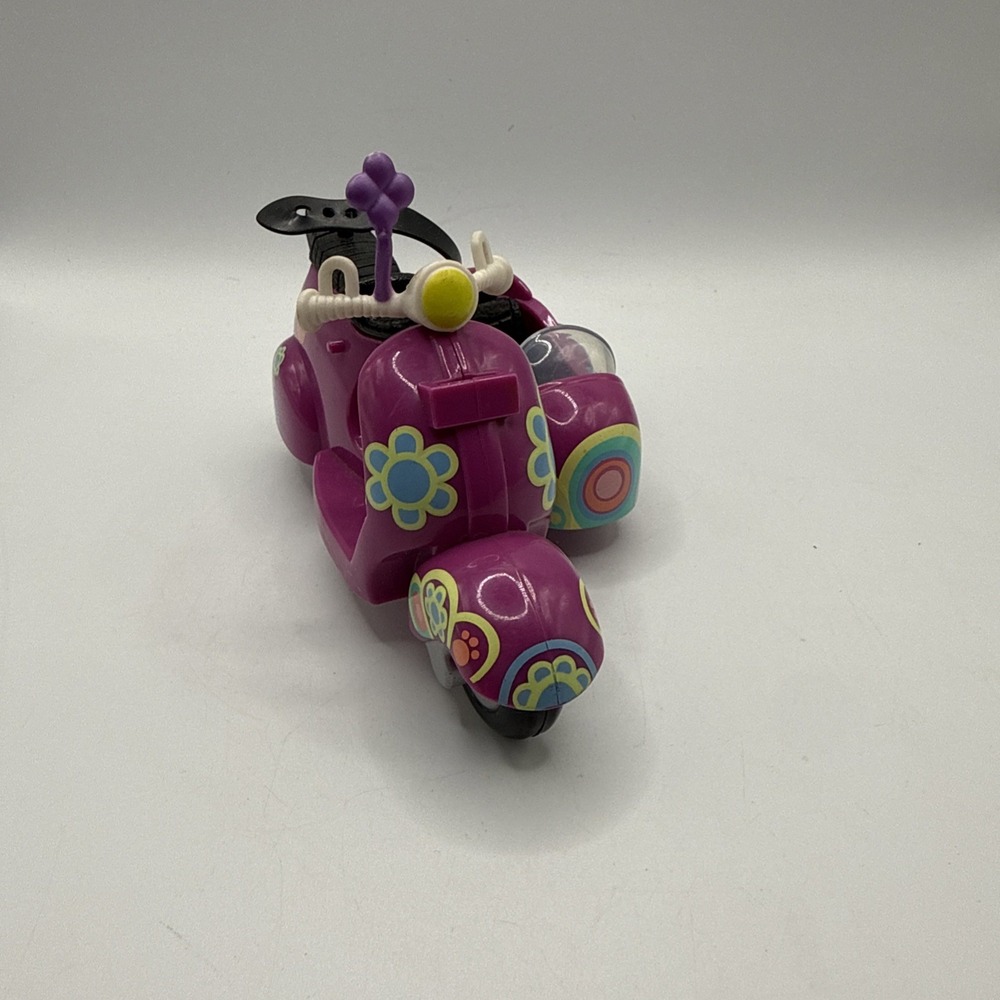 Littlest Pet Shop Blythe Purple Scooter with Sidecar 2010 Hasbro - Picture 4 of 4